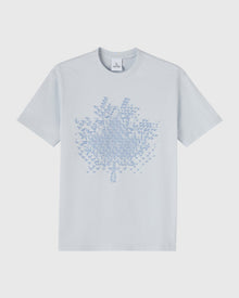 Digi Leaf Tee - Kyanite Blue
