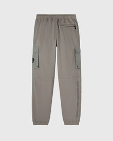 Nylon Overlay Sweatpant - Moon Rock