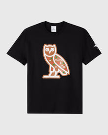 Gingerbread Owl Tee - Black