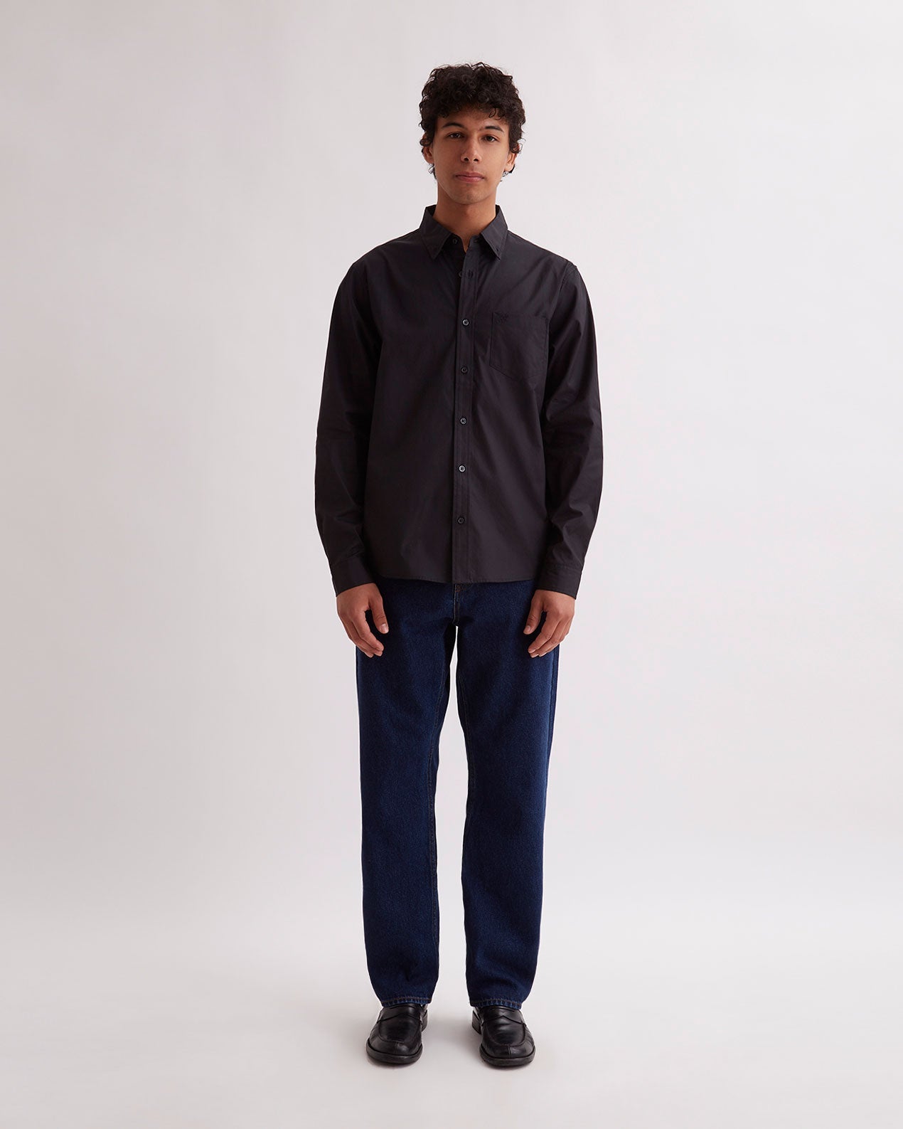 Mens | Crosby Twill LS Shirt | Black
