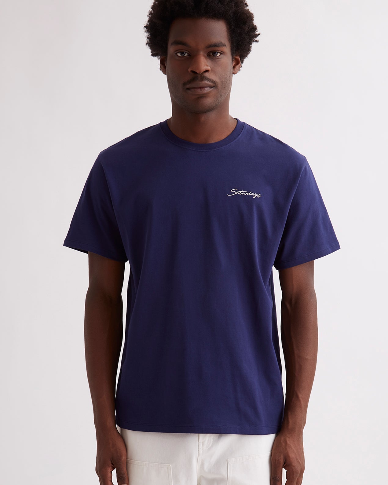 Ocean | Saturdays Embroidered Standard SS Tee