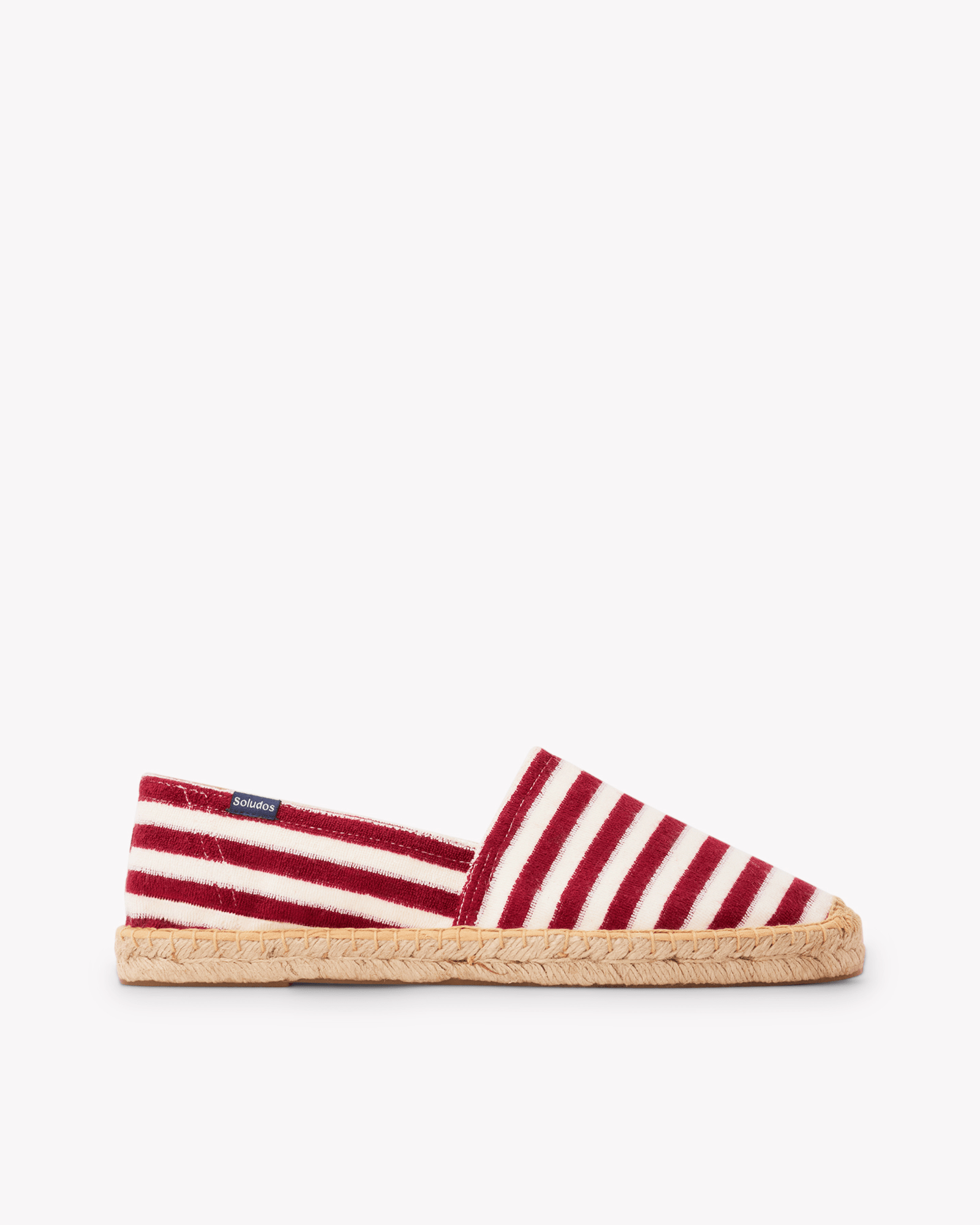 Men's Original Espadrille | Terry | Burgundy - Natural - Mens Espadrilles - Burgundy - Natural - ET2C - 