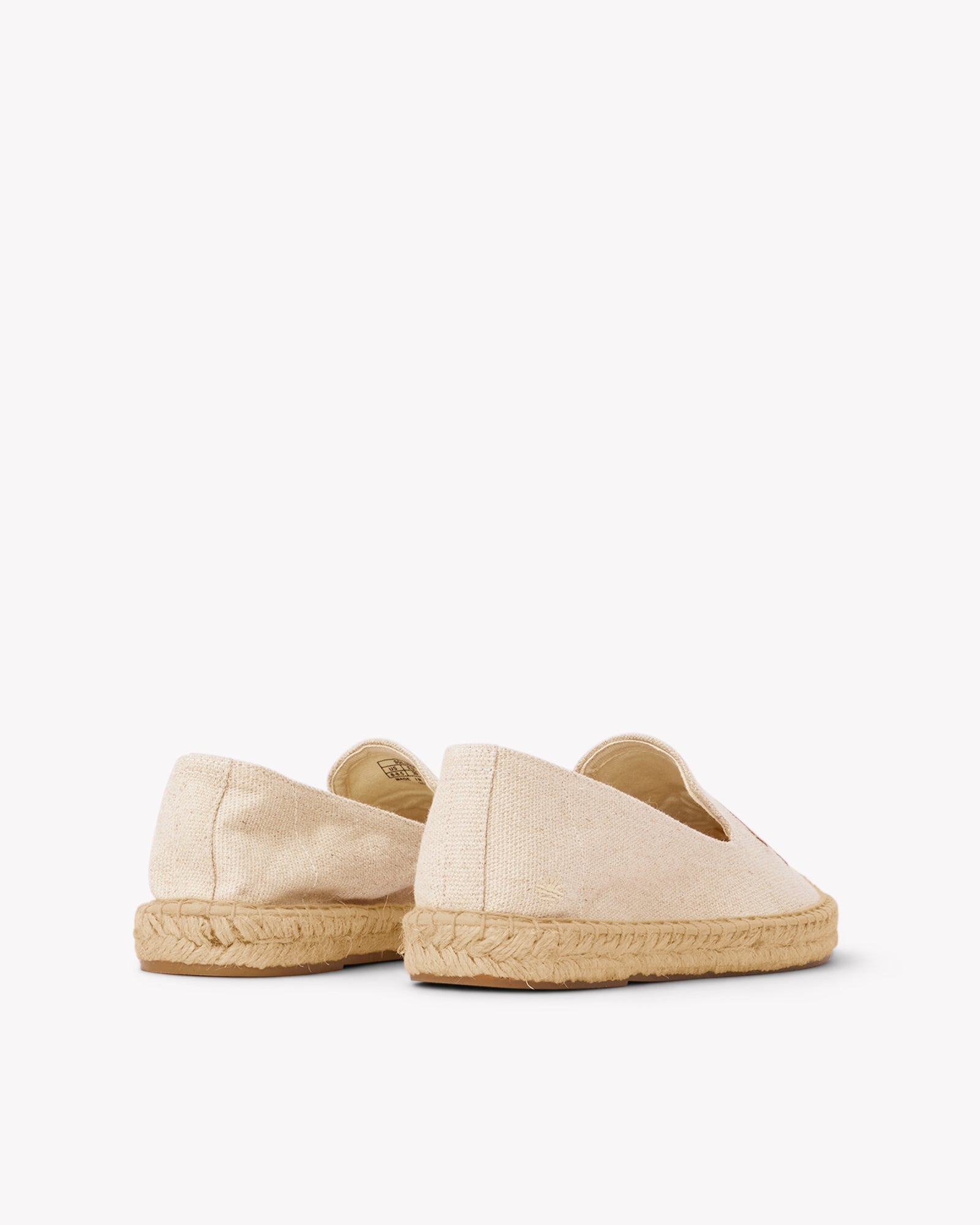 Men's Smoking Espadrille | Embroidery | Andale - Natural Undyed - Men's Espadrilles - Natural Undyed - Andale - Soludos - 