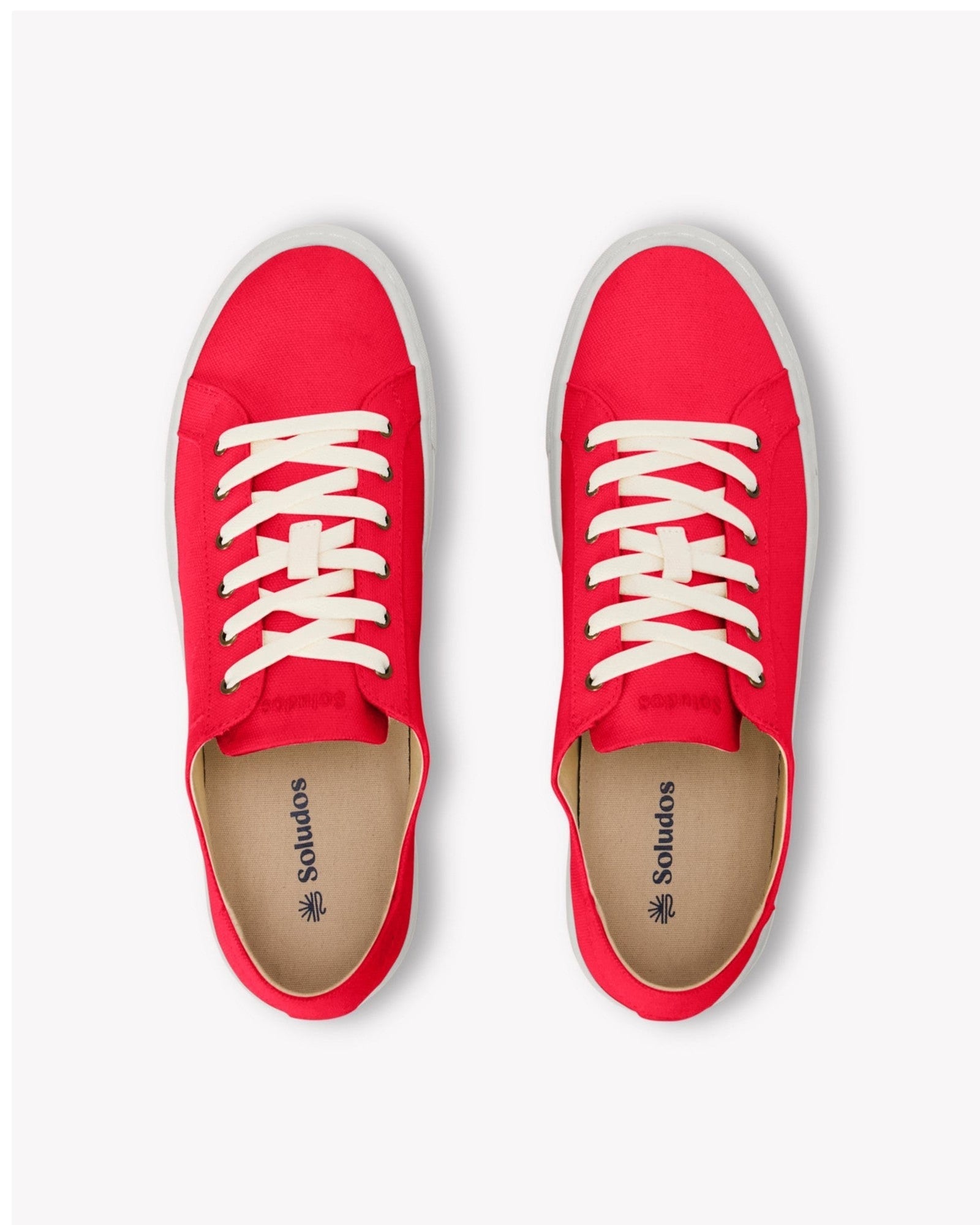 The Original Ibiza - Canvas - Cayenne Red - Men's - Men's Sneakers - Cayenne Red - Soludos - 