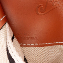 Loewe | Pre-Owned Paulas Ibiza Large Canvas Stripes Cushion Tote | Red