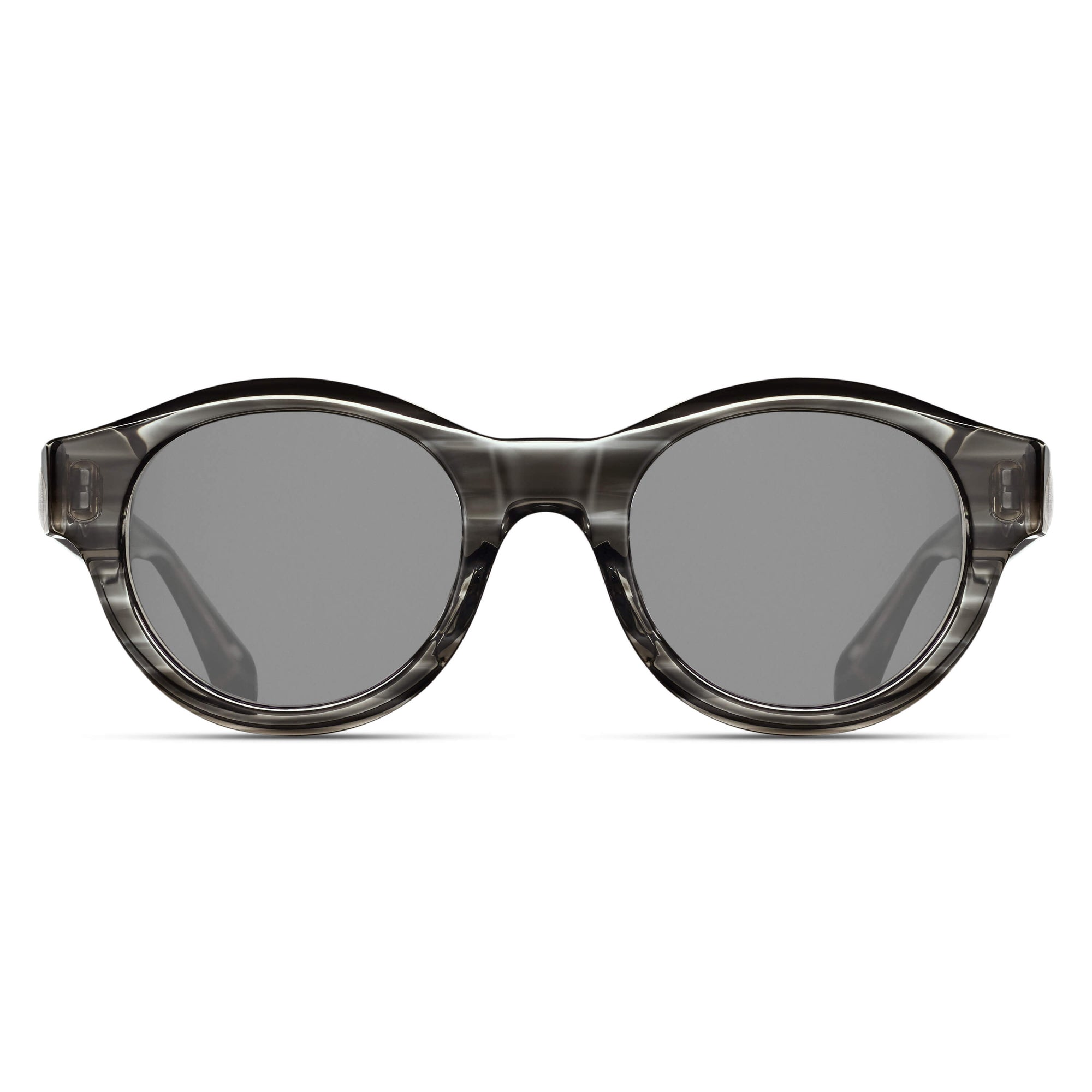 M1021 Panto Sunglass | Grey Stone | Grey Lenses