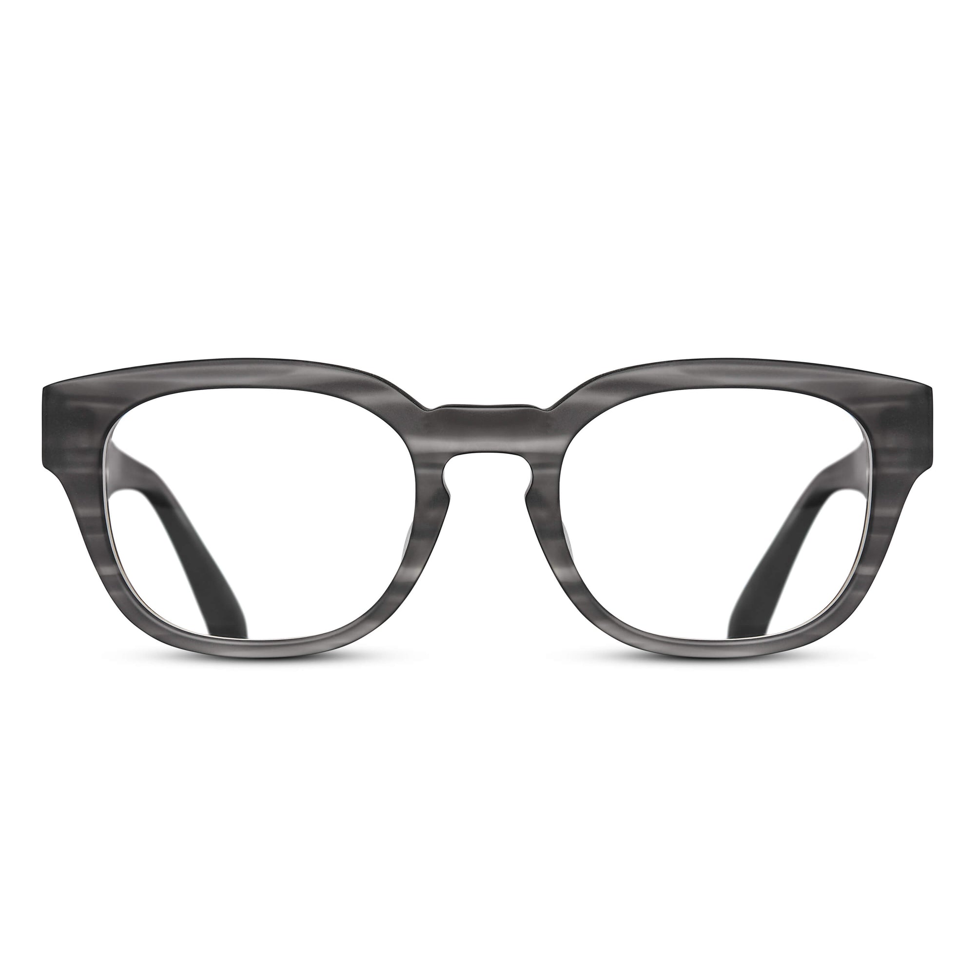 M1023 Rectangle Optical | Matte Grey Stone | Clear Lens | 51MM