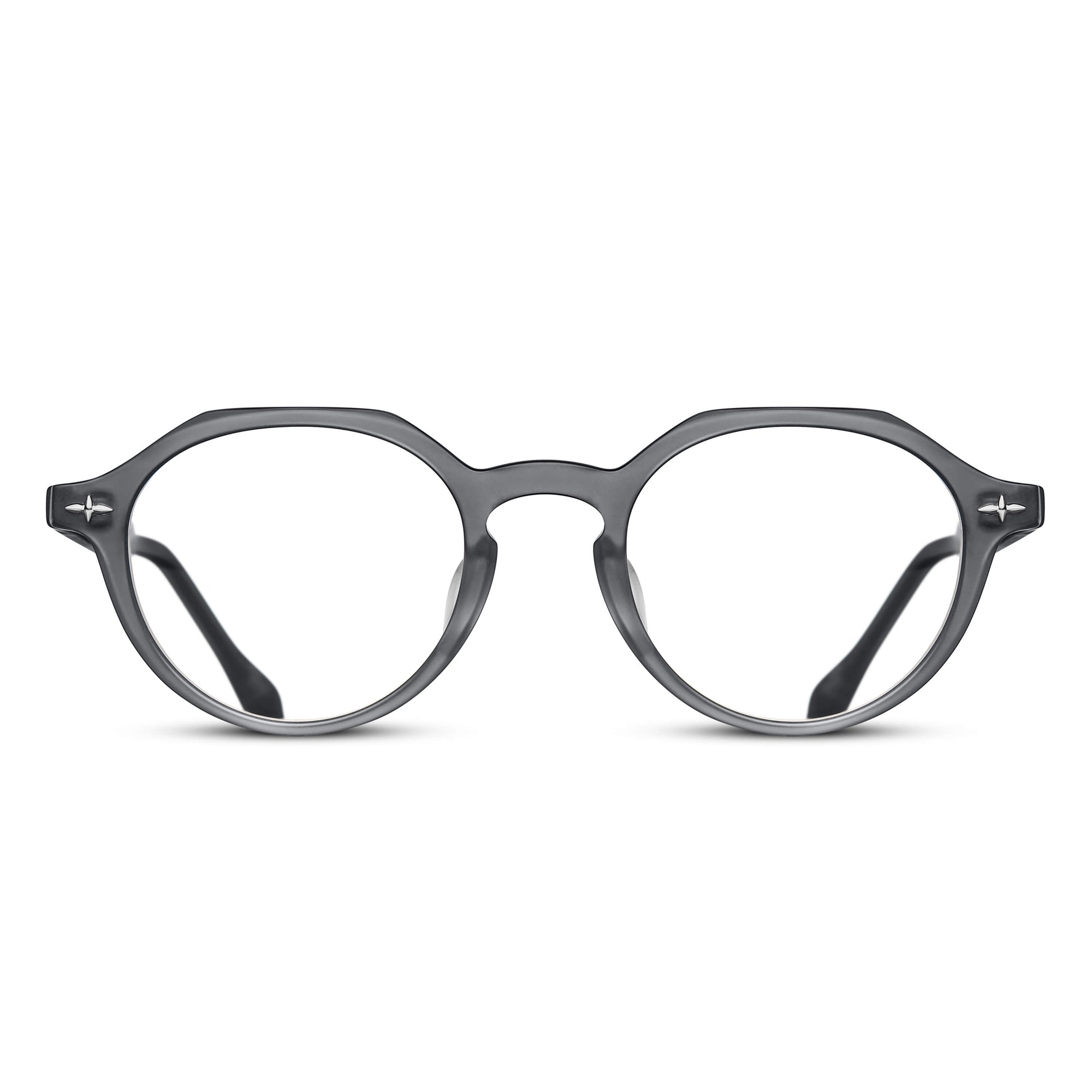 M1024 Panto Optical | Matte Grey Crystal | 49-22-145