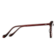 M1025 Cat Eye Optical | Bordeaux Stripe | Clear Lens | 52MM