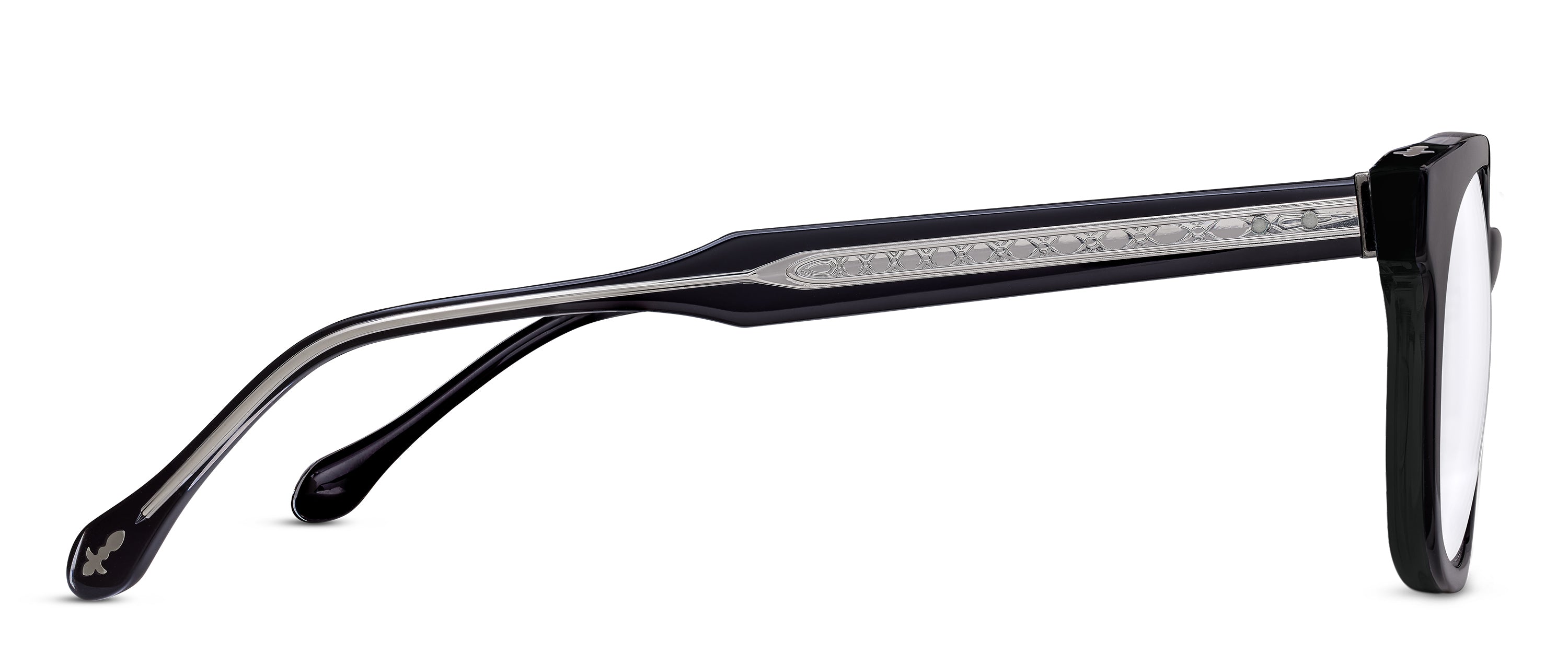 Unisex | M1030 Square Optical | Black | Clear | 51MM