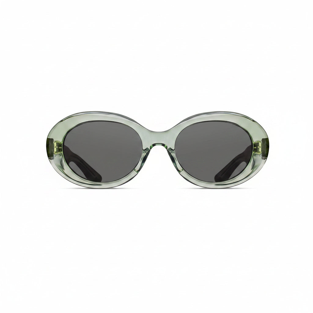Womens | M1034 Oval Sunglass | Mint Green | Grey Lenses | 53MM