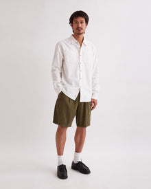 Ivory | Kenmare Chambray LS Shirt