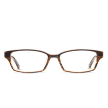 Unisex | M2003 Rectangle Optical | Brown | Clear Lens | 54MM