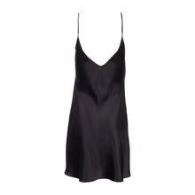 Mini Slip Dress | Noir