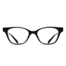 Womens | M2013 Rectangle Optical | Shiny Black | Clear Lens | 48MM