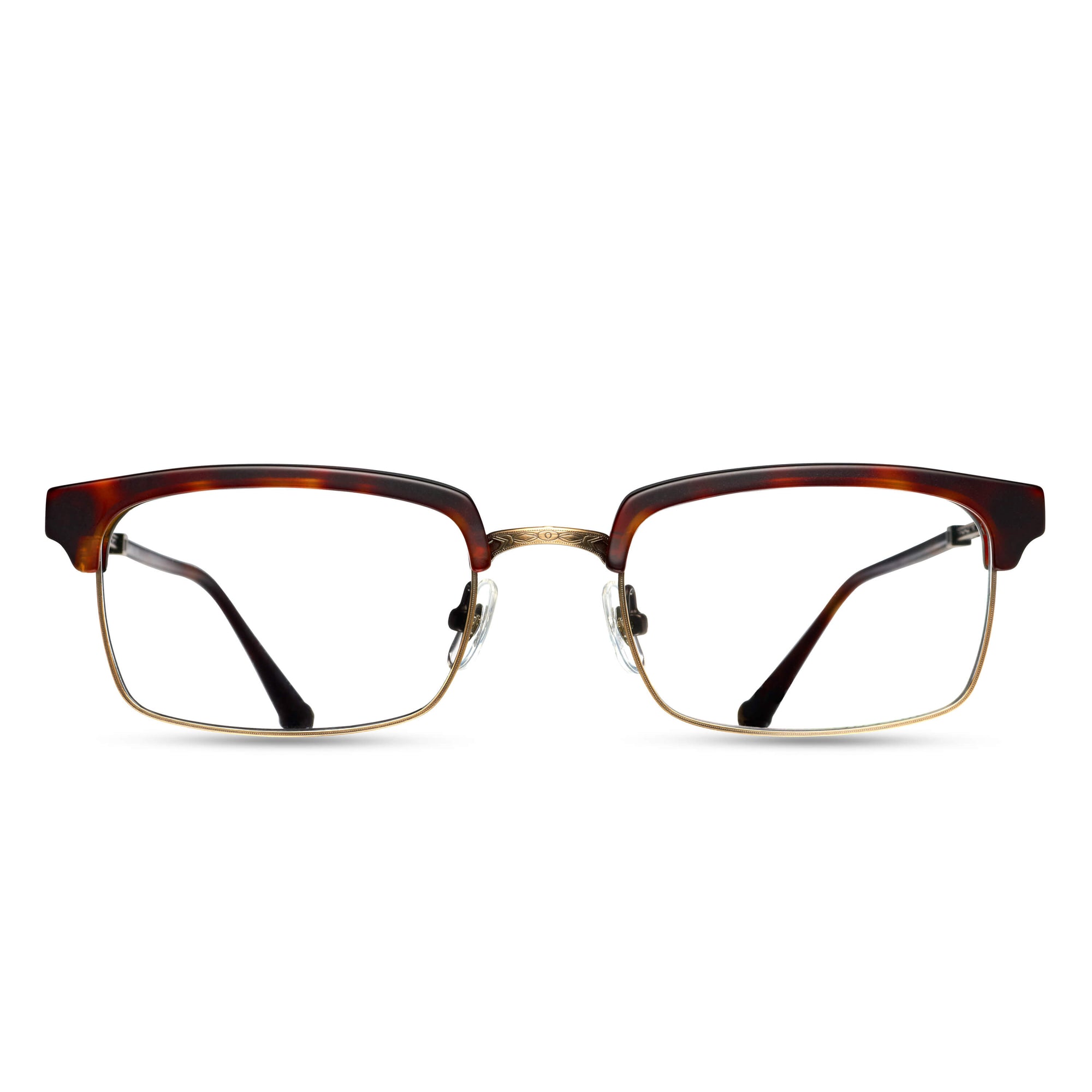 M2016 Club Master Optical | Matte Brown | Clear Lens | 54MM