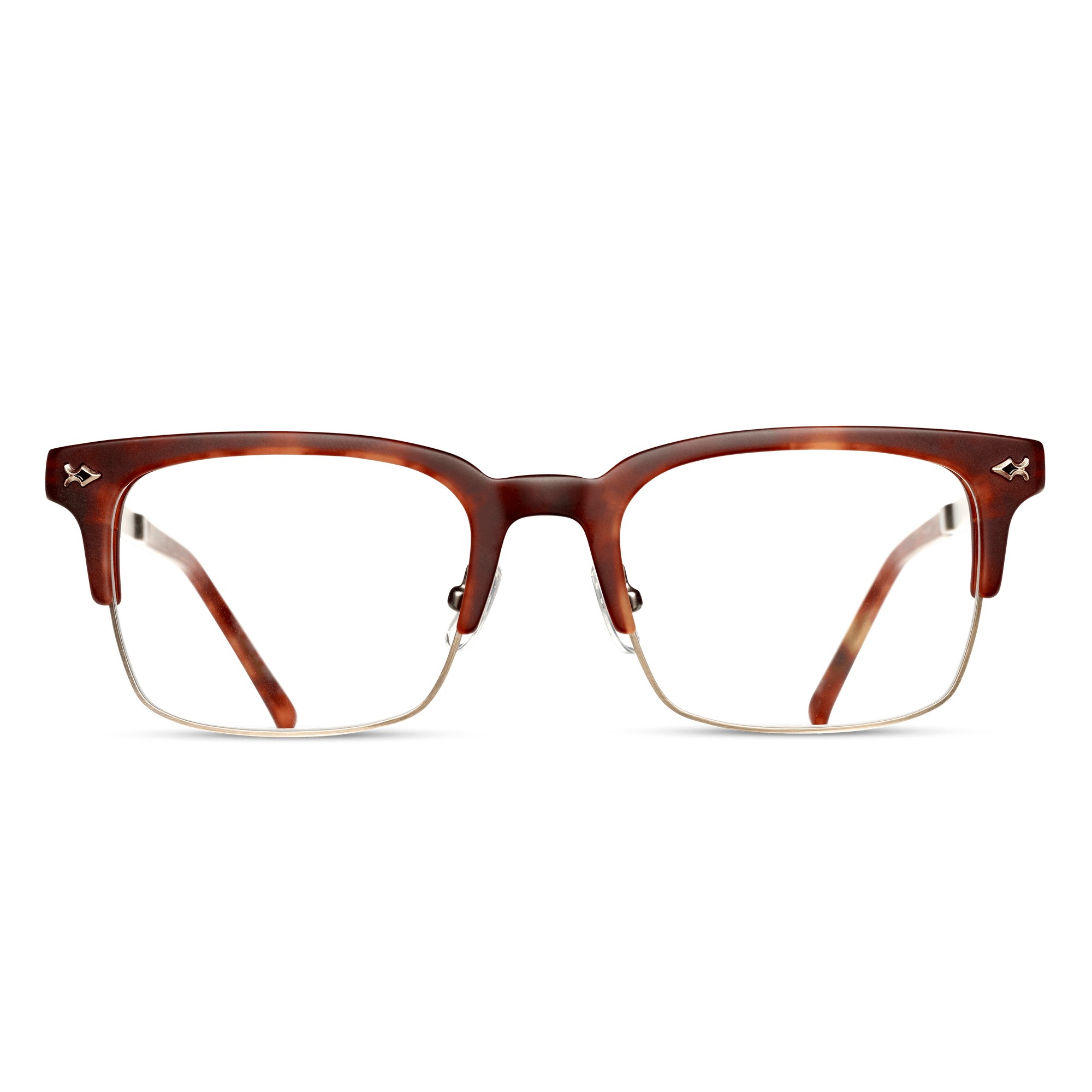 M2021 Square Optical | Matte Chestnut Brown | 52-19-145