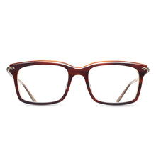 Mens | M2037 Rectangle Optical | Almond Browny/Antique Gold | Clear Lens | 53MM