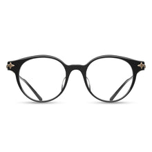 M2038 Cat Eye Optical | Black/Brushed Gold | 48-19-140