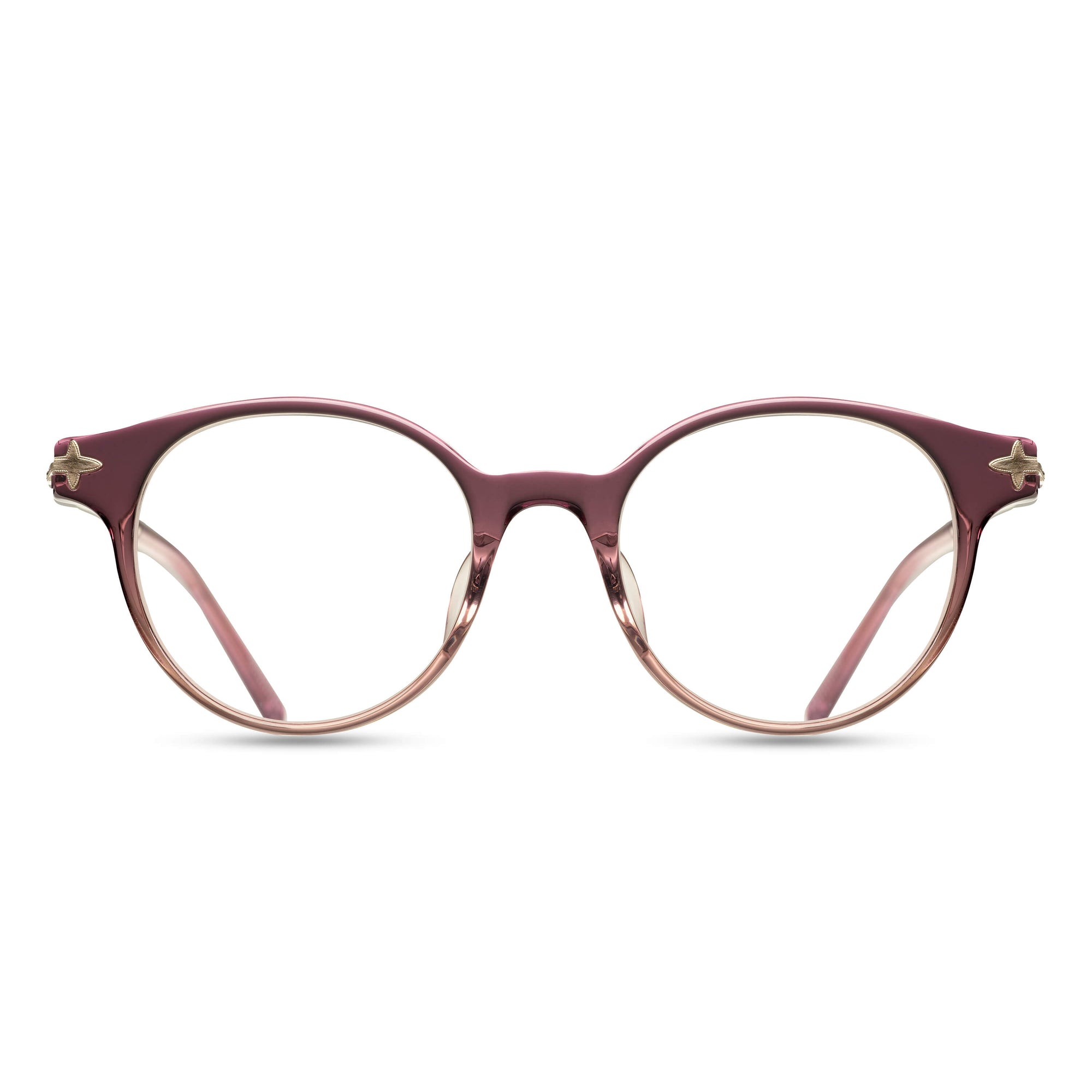 M2038 Cat Eye Optical | Lavender/Brushed Gold | 48-19-140