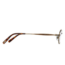M3017 Oval Optical | Antique Gold | Clear Lens | 50MM