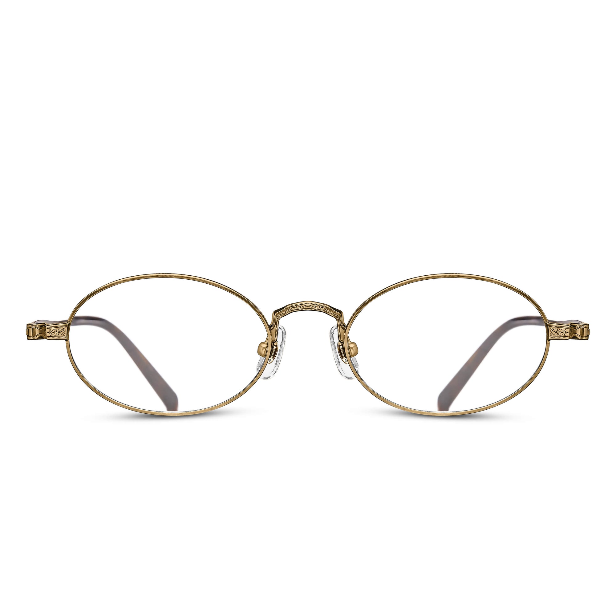 M3017 Oval Optical | Antique Gold | 50-19-142