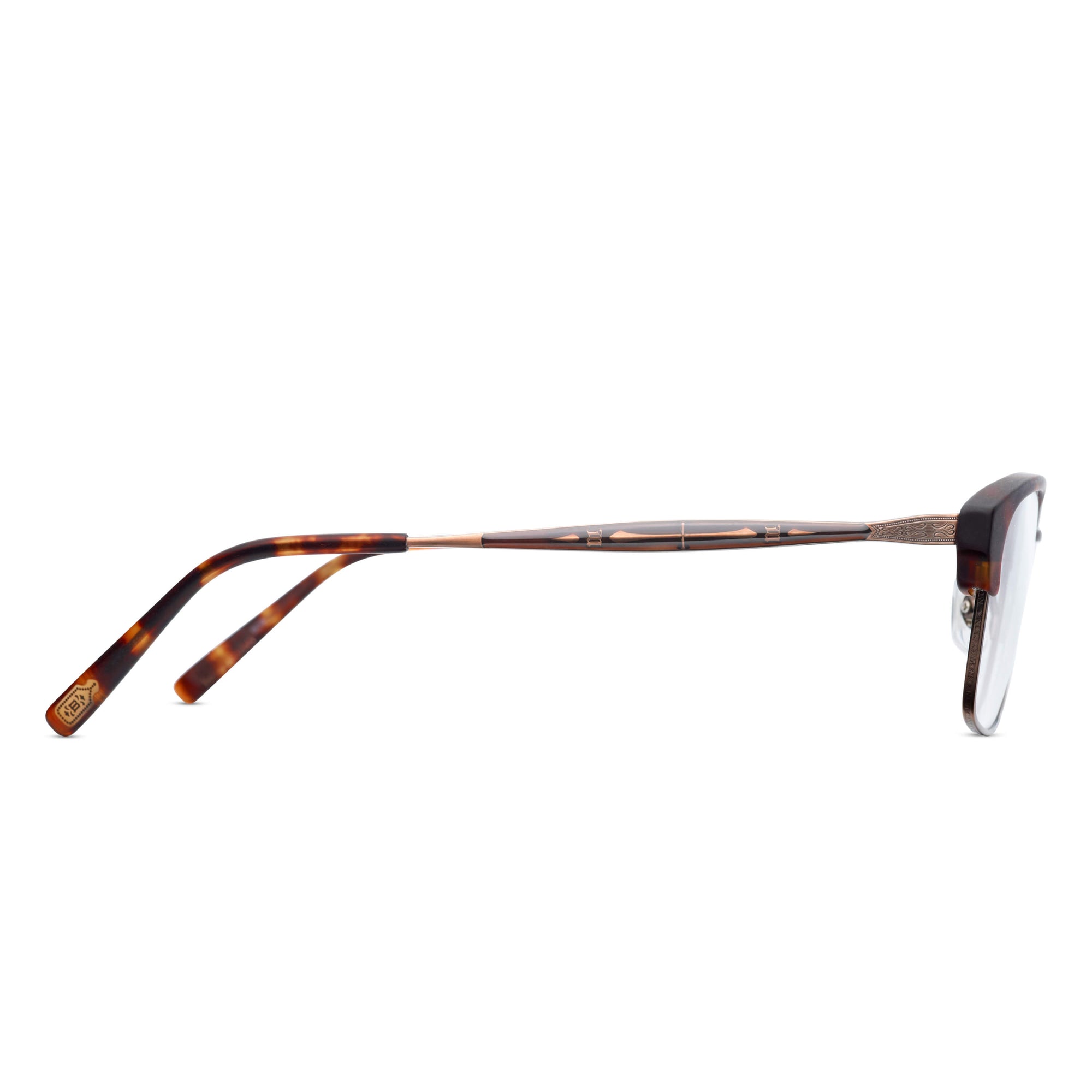 M3022 Square Optical | Brushed Dark Brown | 52-19-146