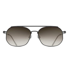 M3069 Aviator Sunglass | Matte Black | Brown Gradient Lens | 56MM