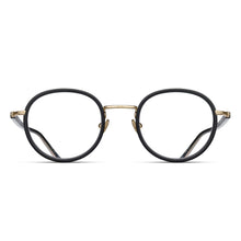 M3076 Round Optical | Matte Black/Brushed Gold | 46-23-145