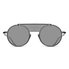 M3097 Round Sunglass | Matte Black | Grey Lenses | 47-22-145