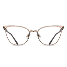 M3102 Cat Eye Optical | Rose Gold/Bordeaux | Clear Lens | 56MM