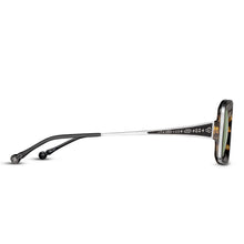 Unisex | M3124 Rectangle Sunglass | Brushed Silver/Tokyo Tortoise | G-15 Green Lens | 51MM