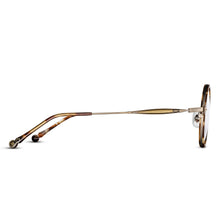 Unisex | M3127 Round Optical | Antique Gold/Brown | Clear Lens | 43MM