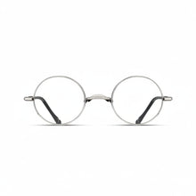 Unisex | M3131 Round Optical | Palladium White | Clear | 45MM