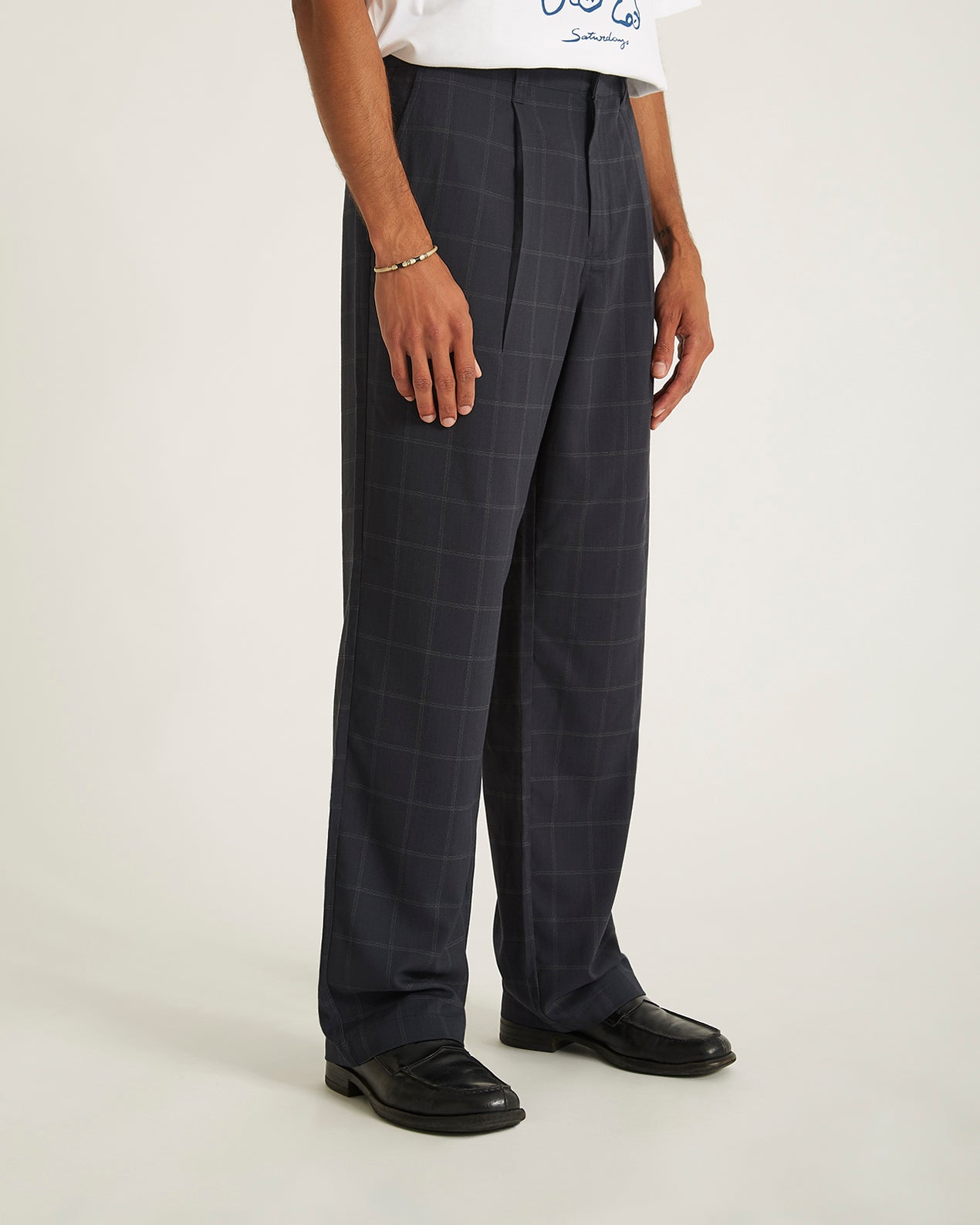 Mens | George Gabardine Trouser | Black