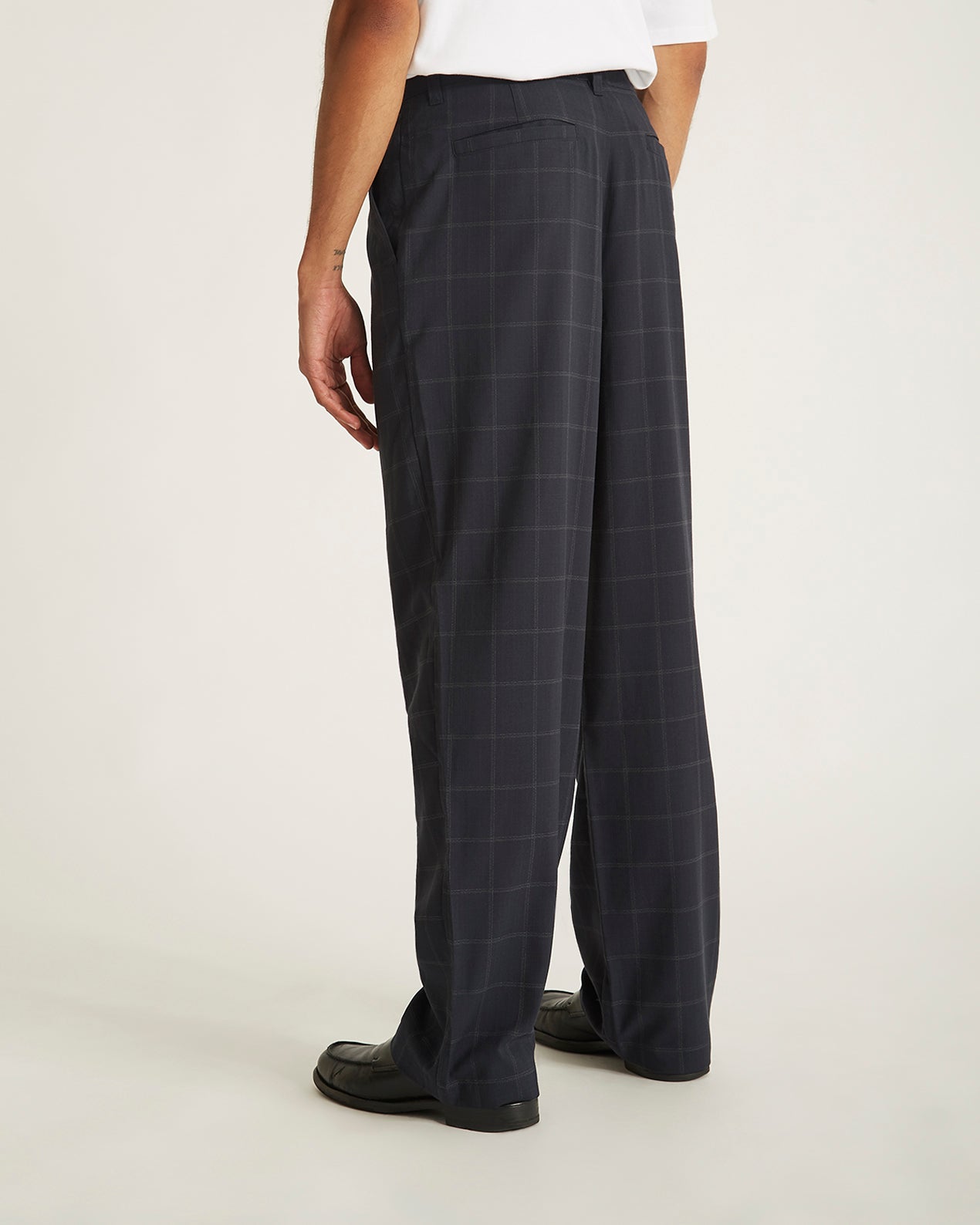 Mens | George Gabardine Trouser | Black