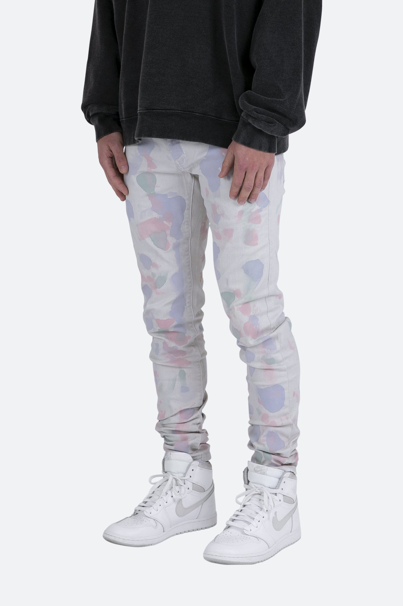 M363 Painted Slim Denim | Off White