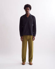 Black | Marco Wool LS Shirt | Saturdays NYC