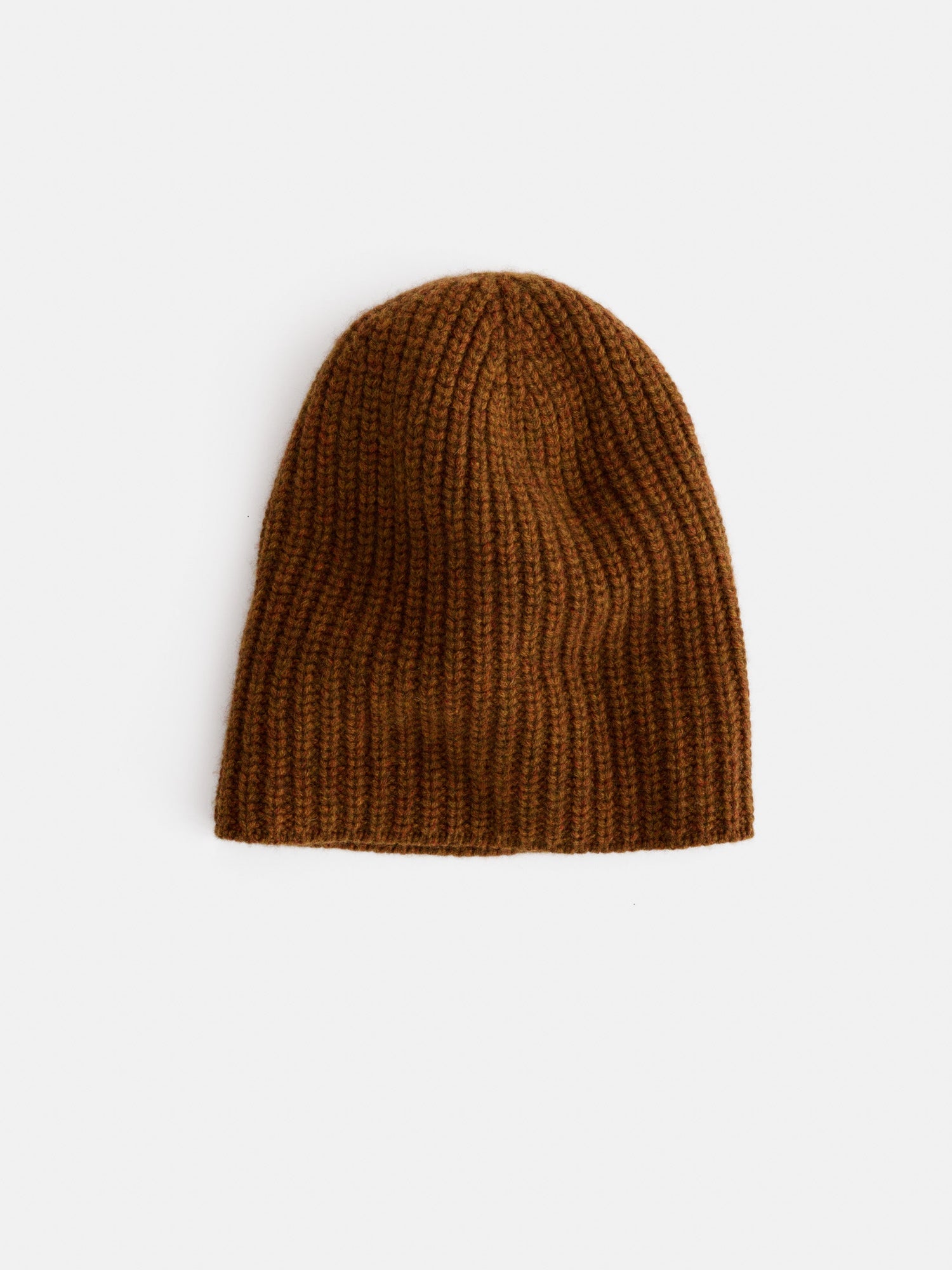 Unisex | Cashmere Beanie | Heather Copper