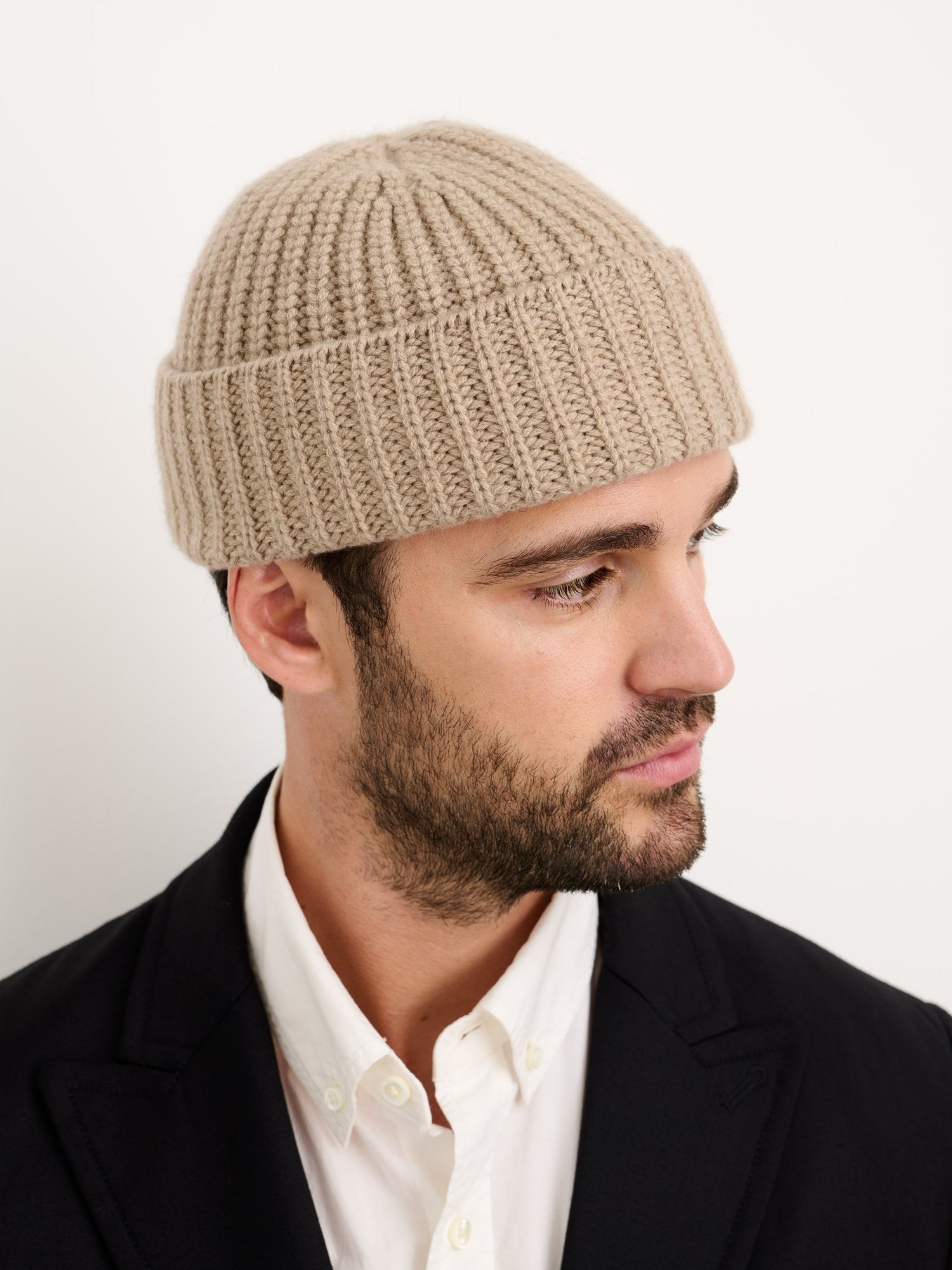 Unisex | Cashmere Beanie | Gravel