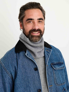 Unisex | Cashmere Neckwarmer | Heather Grey