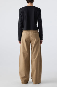 AMO Denim | Maddi Trouser in Sand