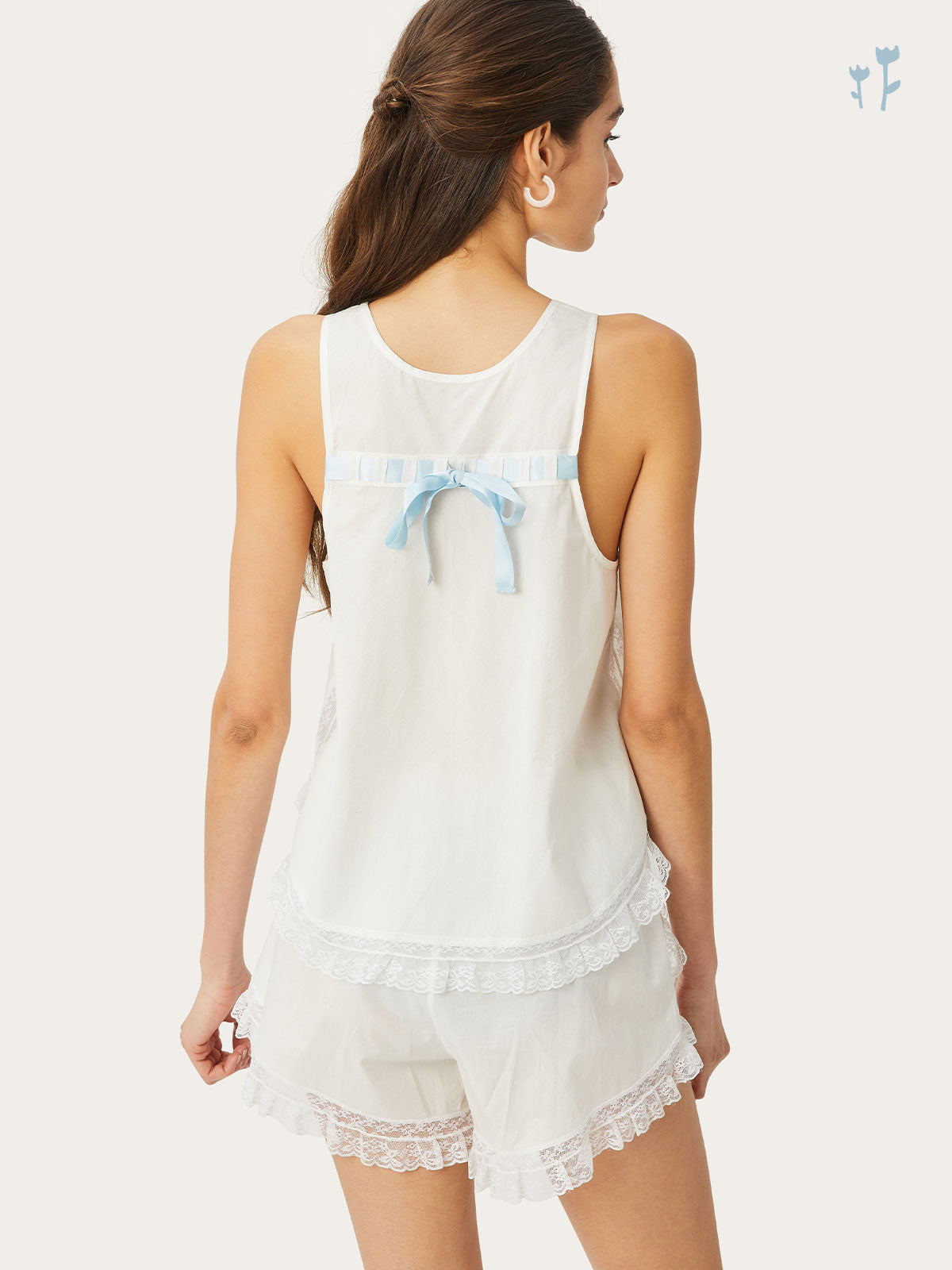 Womens | Maebelle Tank | Chalk
