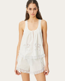 Womens | Maebelle Tank | Chalk