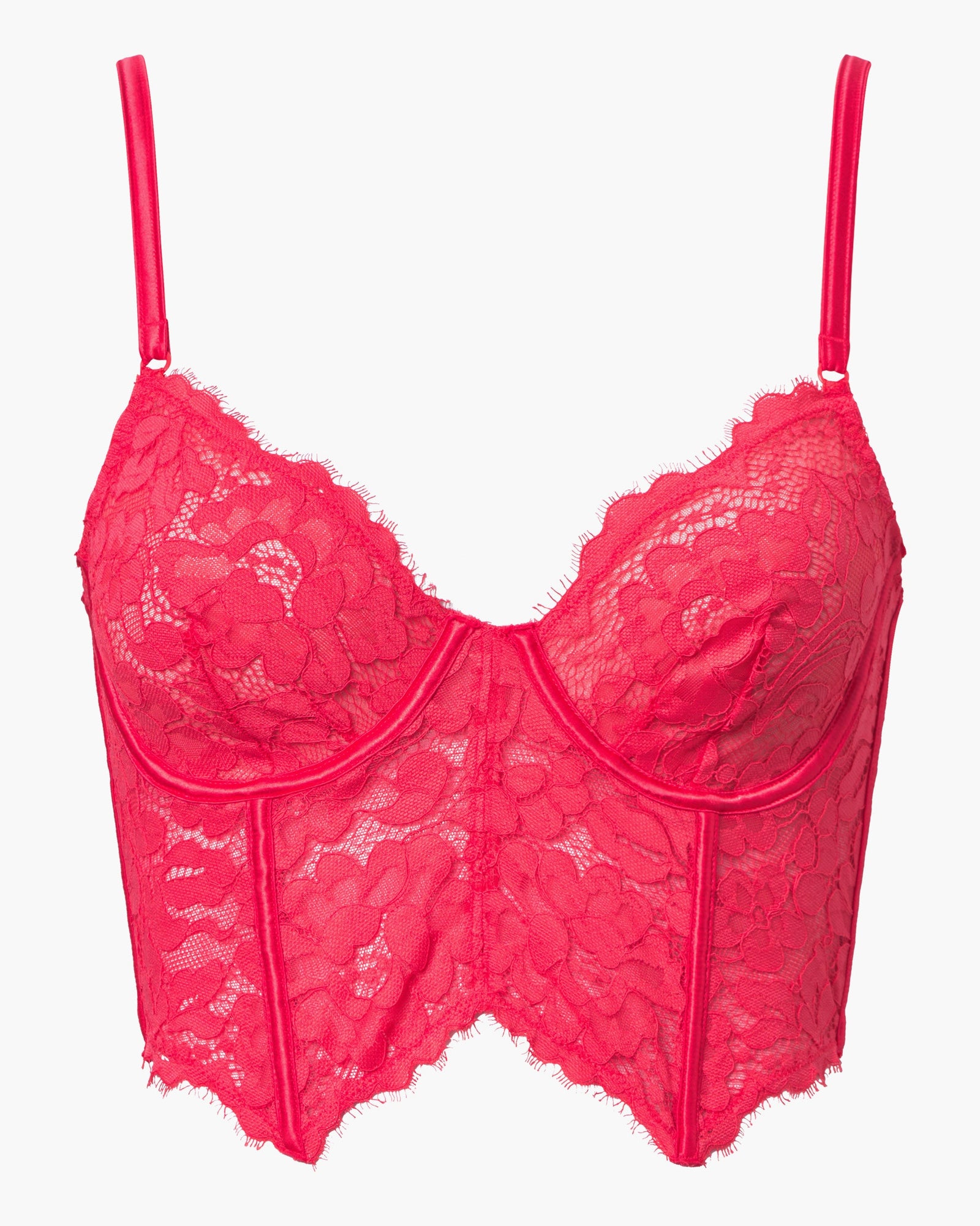 Pink Bra - Magnolia Longline Underwire Bra