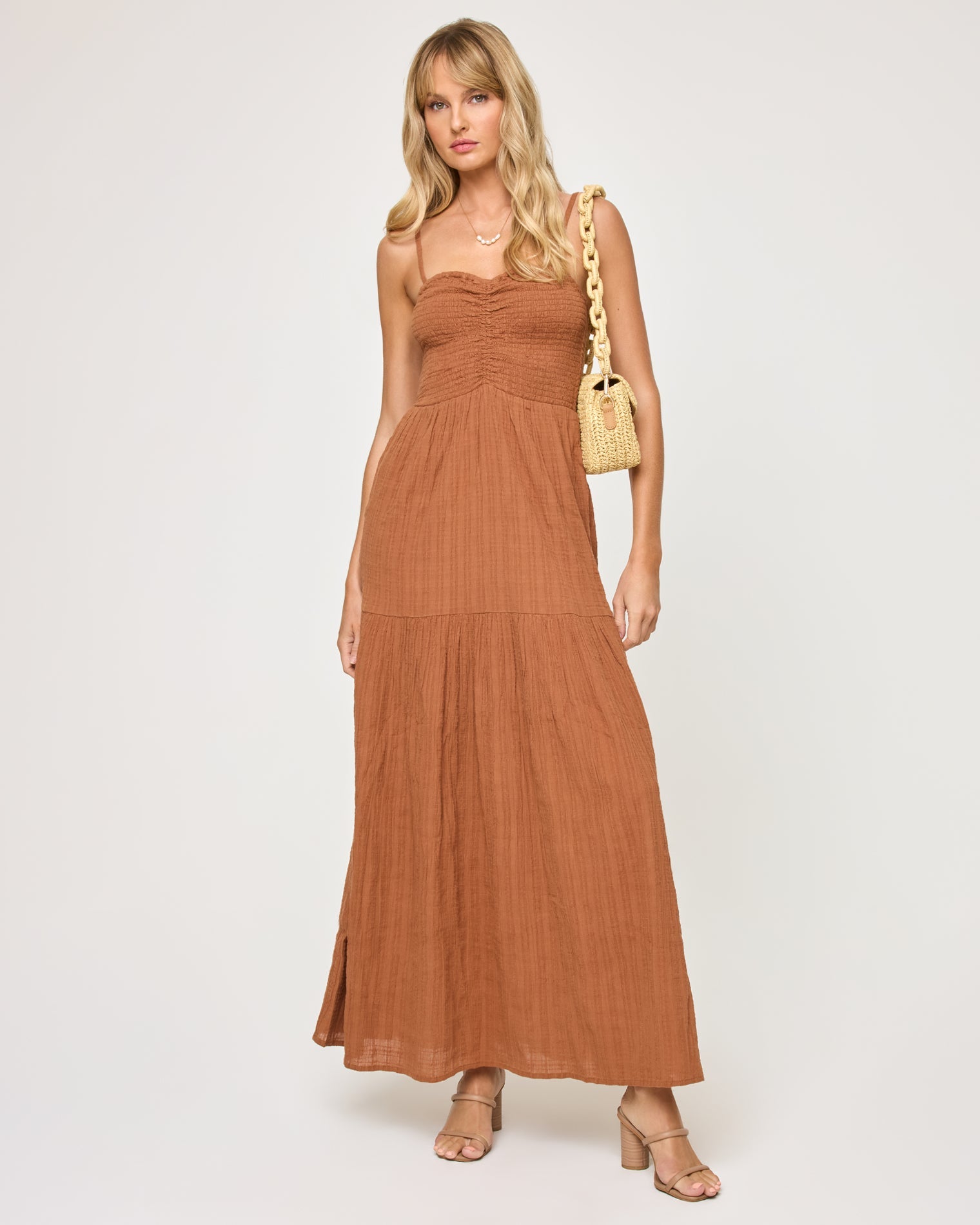 Mallorca Dress | Brown Sugar
