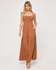Mallorca Dress | Brown Sugar