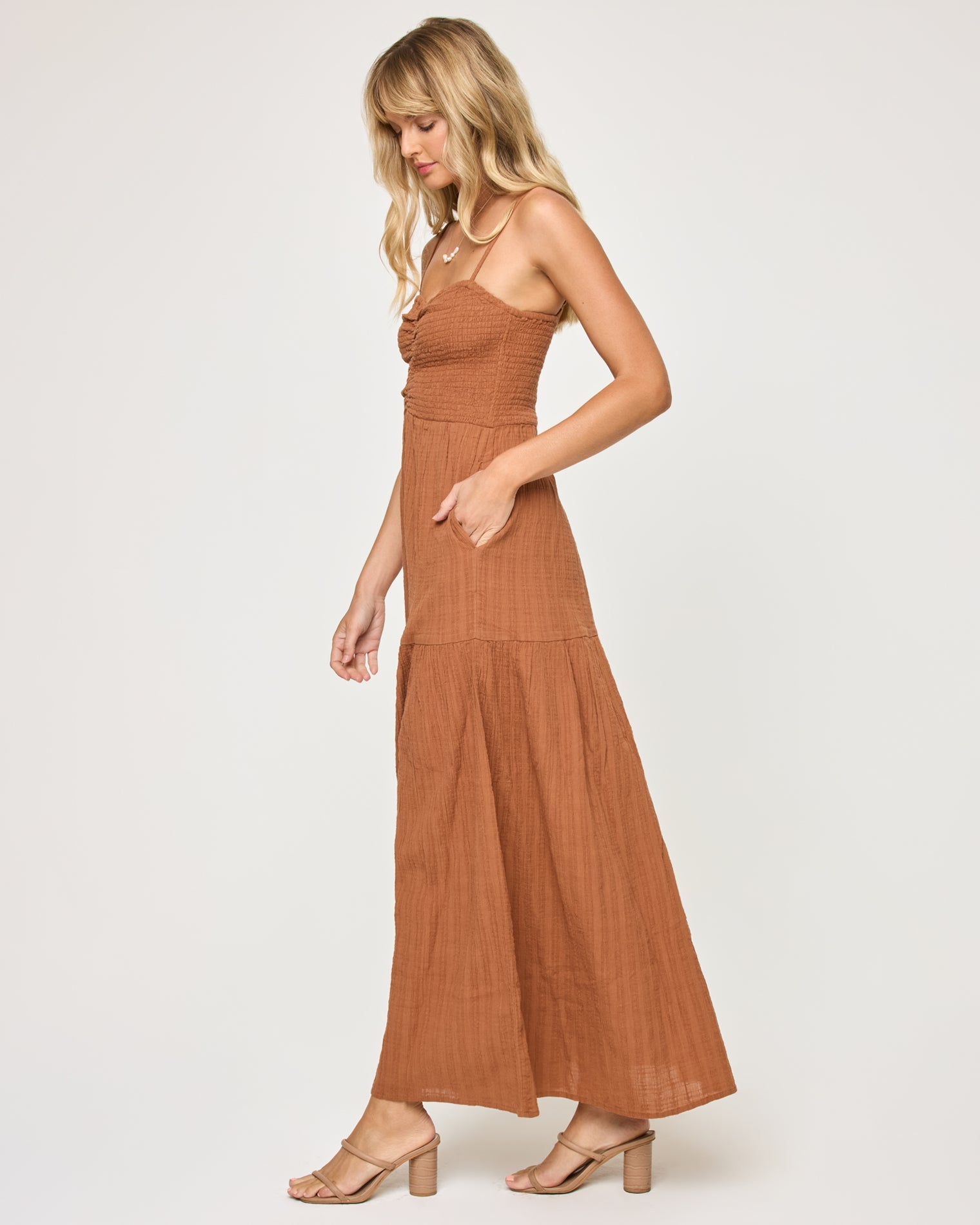 Mallorca Dress | Brown Sugar