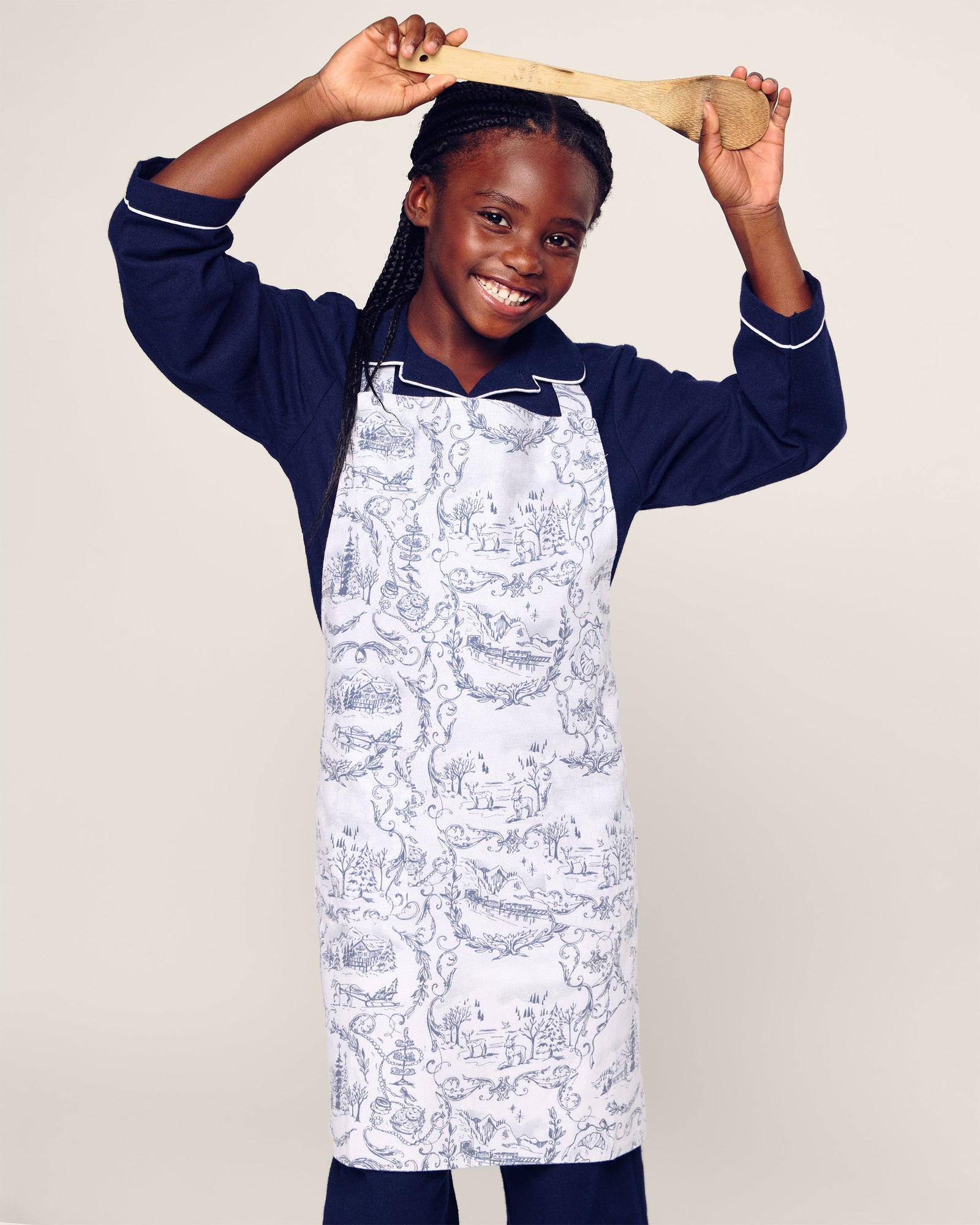 Maman x Petite Plume Toile Apron | Alpine