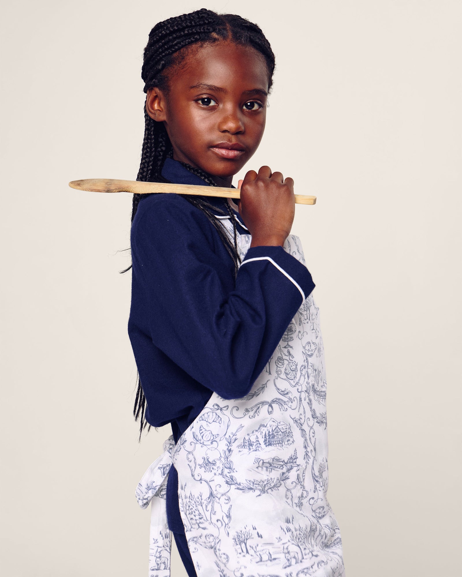 Maman x Petite Plume Toile Apron | Alpine